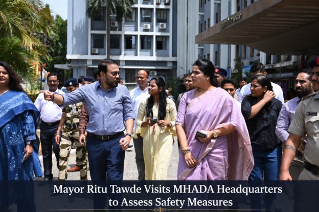 Mumbai Mayor Reviews MHADA’s Monsoon Readiness and Expands Focus on Digital Citizen Services